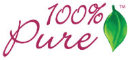 100 pure logo